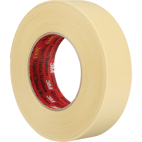 Scotch&reg; High-Performance Masking Tape 2693, 36 mm (1-1/2") x 55 m (180'), Tan Dufferin Supply