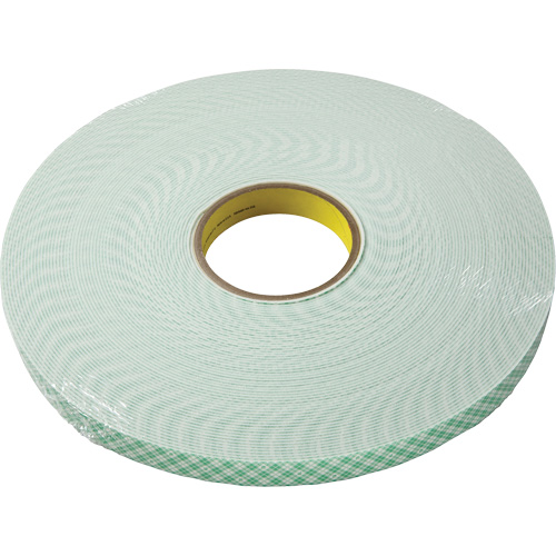 Ruban double face en mousse d'ur&eacute;thane, 33 m (108') lo x 9,5 mm (3/8") la, 60 mils, Ur&eacute;thane Dufferin Supply