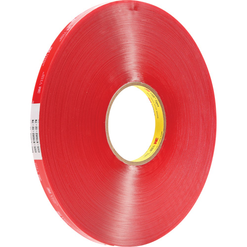 VHB Tape, 66 m (216') L x 6 mm (1/4") W, 23 mils, Acrylic Dufferin Supply