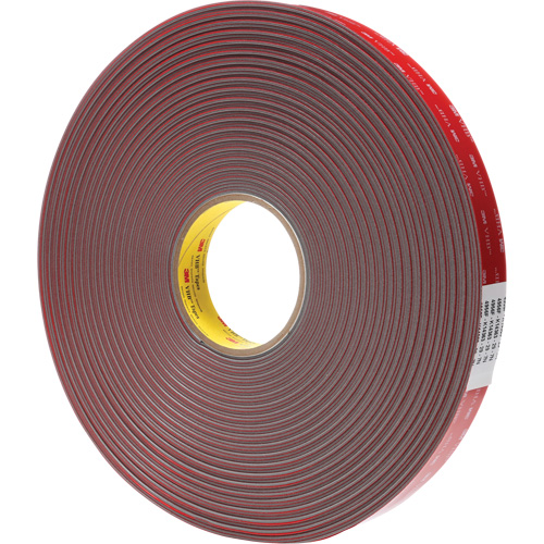 VHB Tape, 66 m (216') L x 6 mm (1/4") W, 23 mils, Acrylic Dufferin Supply