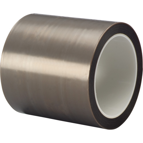 PTFE Skived Film Tape, PTFE, 76 mm (3") W x 33 m (108') L, 3.8 mils Thick Dufferin Supply
