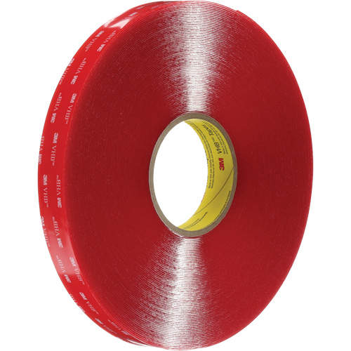 Ruban VHB, 33 m (108') lo x 12 mm (1/2") la, 40 mils, Acrylique Dufferin Supply