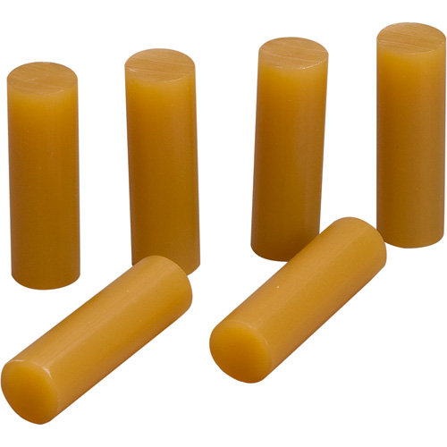 Hot Melt Adhesive, 5/8" Dia. x 2" L, Amber Dufferin Supply