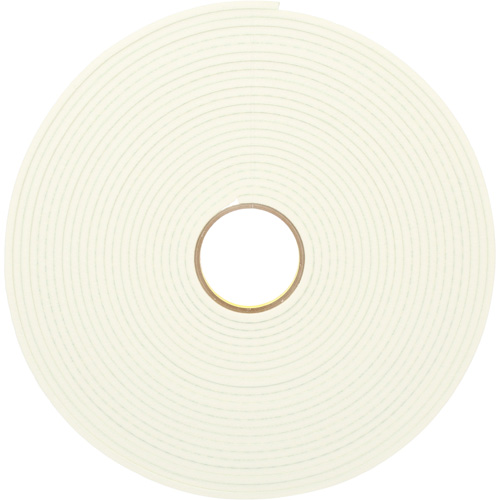 Ruban double face en mousse d'ur&eacute;thane, 16,5 m (54') lo x 12,7 mm (1/2") la, 25 mils, Ur&eacute;thane Dufferin Supply