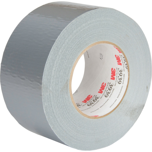 3939 Duct Tape, 9 mils, Silver, 72 mm (2-7/8") x 55 m (180') Dufferin Supply