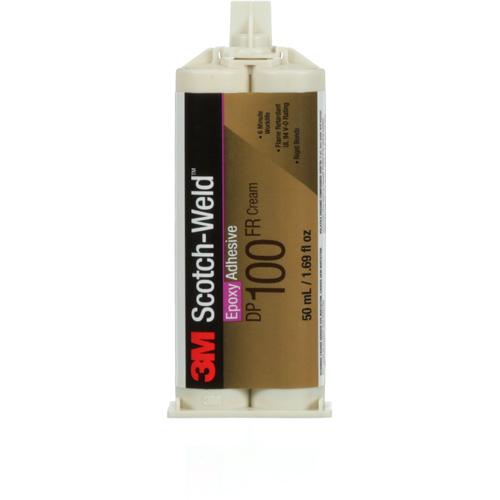 Scotch-Weld Adhesive, 1.7 fl. oz., Cartridge, Two-Part, Off-White Dufferin Supply