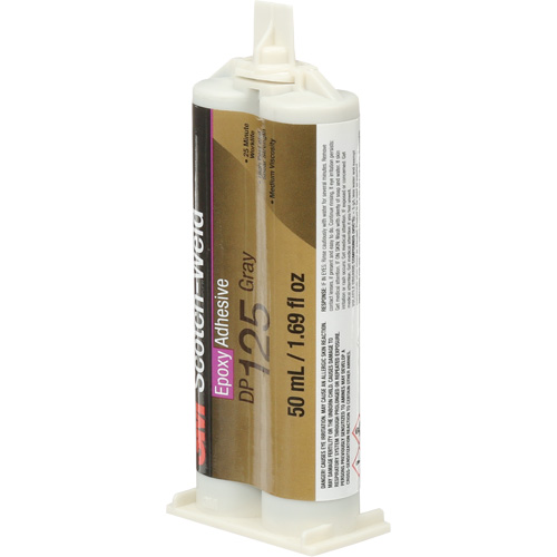 Scotch-Weld Adhesive, 1.7 fl. oz., Cartridge, Two-Part, Grey Dufferin Supply