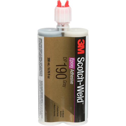 Adh&eacute;sif Scotch-Weld, 200 ml, Cartouche, Deux composants, Gris Dufferin Supply