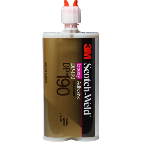 Adh&eacute;sif Scotch-Weld, 200 ml, Cartouche, Deux composants, Translucide Dufferin Supply