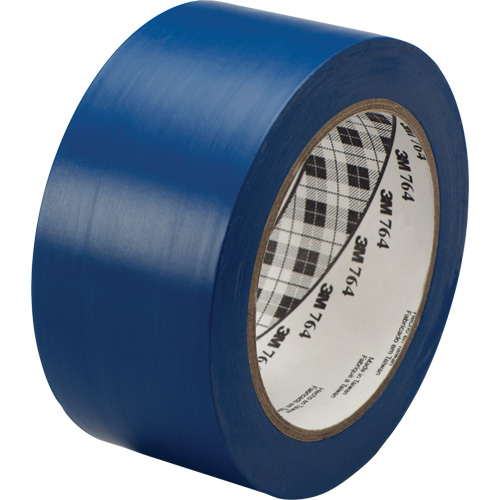 764 General-Purpose Vinyl Tape, 25.4 mm (1") W x 32.9 m (108') L, 5 mils, Blue Dufferin Supply