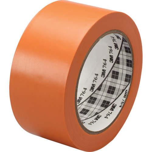 764 General-Purpose Vinyl Tape, 25.4 mm (1") W x 32.9 m (108') L, 5 mils, Orange Dufferin Supply