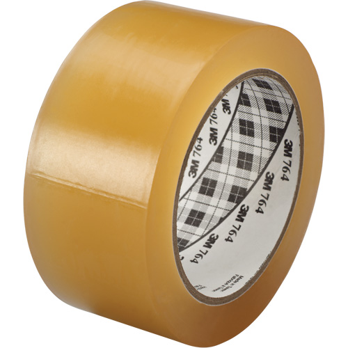 Ruban en vinyle pour travaux g&eacute;n&eacute;raux 764, 25,4 mm (1") la x 32,9 m (108') lo, 5 mils, Transparent Dufferin Supply