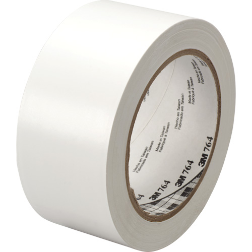 764 General-Purpose Vinyl Tape, 25.4 mm (1") W x 32.9 m (108') L, 5 mils, White Dufferin Supply