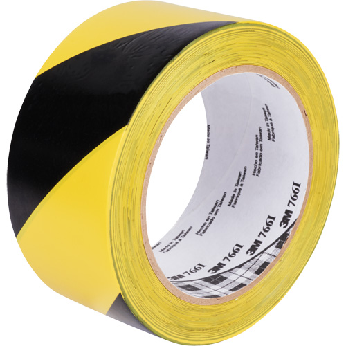 Ruban de signalisation de danger 766, 50,8 mm (2") x 33 m (108'), Noir/Jaune Dufferin Supply