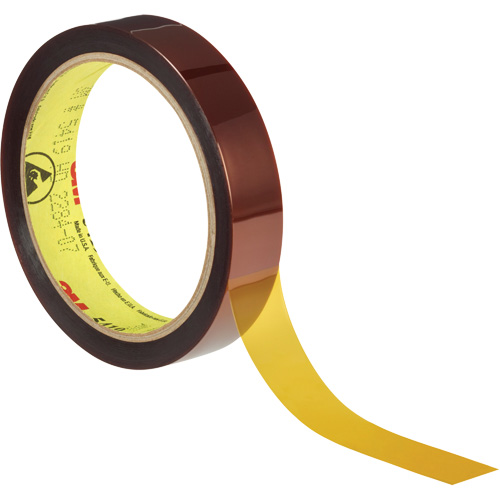 Ruban &agrave; base de polyimide produisant peu de statique 5419, 19 mm (3/4") x 33 m (108'), Brun Dufferin Supply
