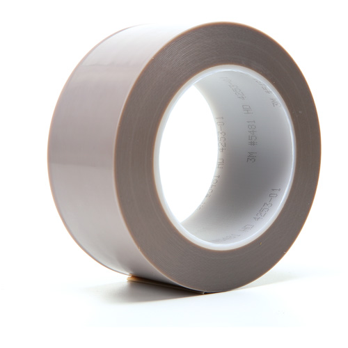 PTFE Skived Film Tape, PTFE, 25.4 mm (1") W x 33 m (108') L, 6.8 mils Thick Dufferin Supply