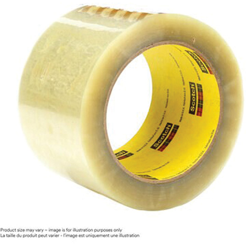 Ruban pour sceller les boîtes Scotch 355, Adh&eacute;sif Thermofusible, 3,15 mils, 36 mm (1-1/2") x 50 m (164') Dufferin Supply