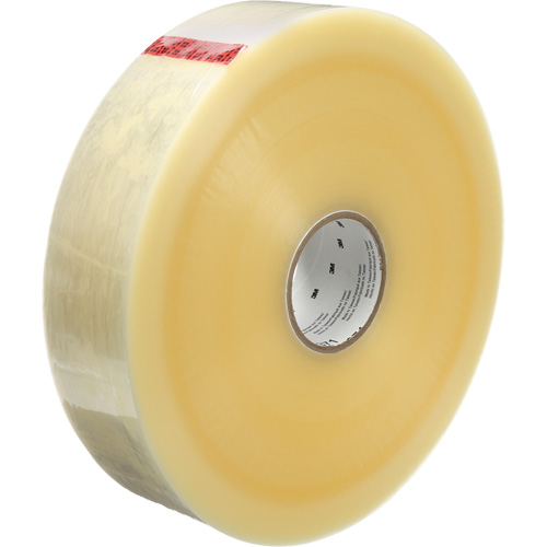 Scotch&reg; Box Sealing Tape 371, Hot Melt Adhesive, 1.9 mils, 72 mm (3") x 1500 m (4921') Dufferin Supply