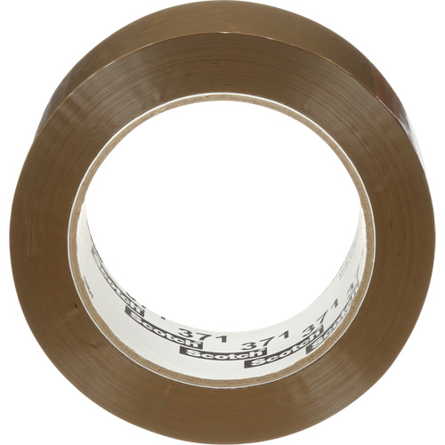 Scotch&reg; Box Sealing Tape 371, Hot Melt Adhesive, 1.9 mils, 48 mm (2") x 100 m (328') Dufferin Supply