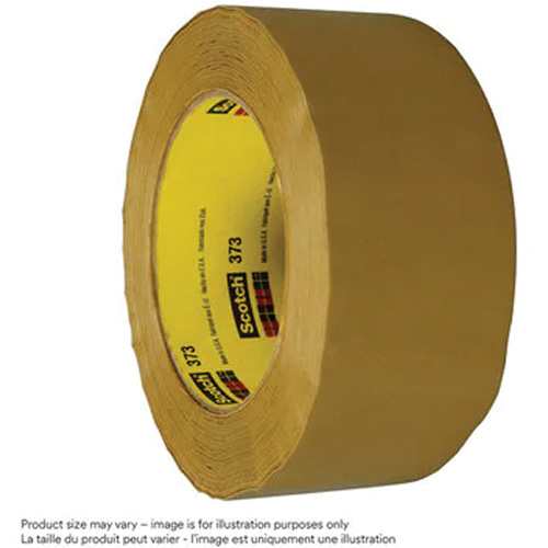 Ruban pour sceller les boîtes Scotch 373, Adh&eacute;sif Thermofusible, 2,5 mils, 72 mm (3") x 50 m (164') Dufferin Supply