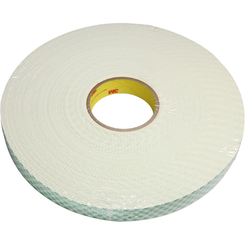 Ruban en mousse, 33 m (108') lo x 25,4 mm (1") la, 1,5 mil, Ur&eacute;thane Dufferin Supply
