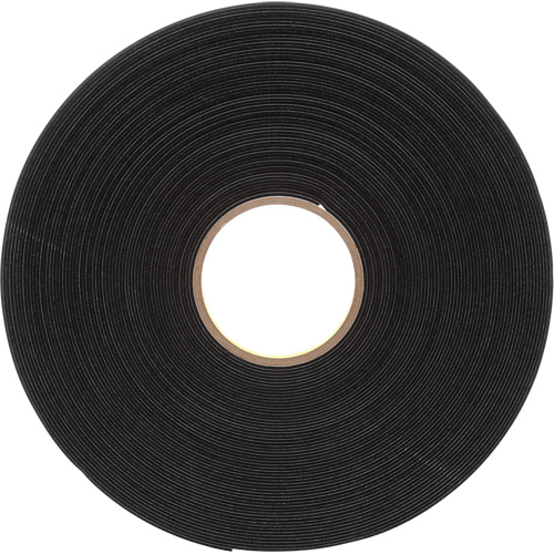 4516 Vinyl Foam Tape, 25.4 mm (1") W x 32.9 m (108') L, 62 mils, Black Dufferin Supply