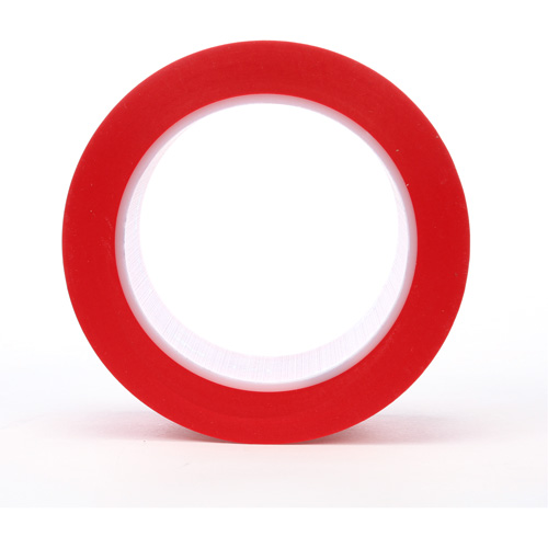 471 Vinyl Tape, 50.8 mm (2") W x 32.9 m (108') L, 5.2 mils, Red Dufferin Supply