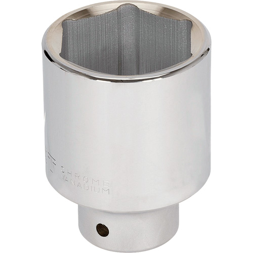 Douille chrom&eacute;e, 1-5/16", Prise 3/4", 6 pans, Profond Dufferin Supply
