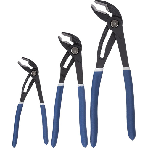 JRWP-3S Push-Button Ratcheting Pliers Set, 3 Pieces Dufferin Supply