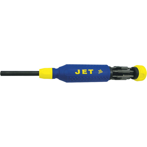 15-IN-1 Multi-Bit Screwdriver, Textured Handle Dufferin Supply
