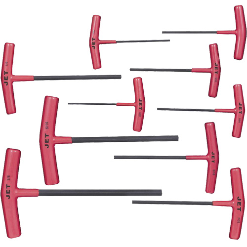 JTHK-10 Jeu de cl&eacute;s hexagonales avec manche en T, 10 mcx, Imp&eacute;rial/Torx Dufferin Supply