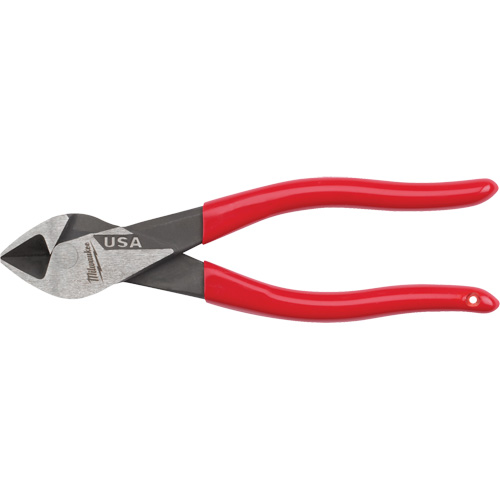 Diagonal Dipped Grip Cutting Pliers, 7" L Dufferin Supply