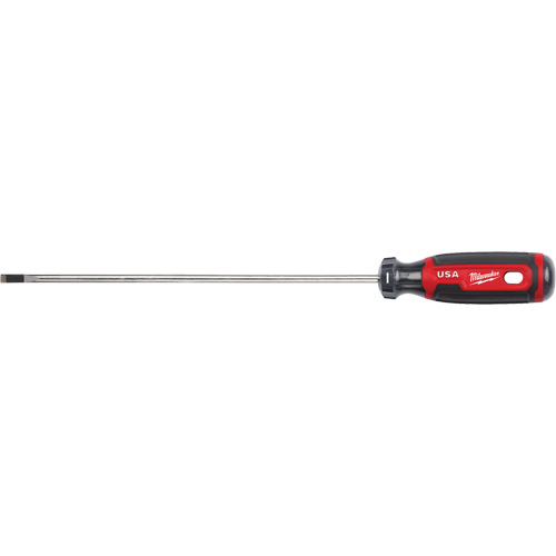 Tournevis d&eacute;b&eacute;niste, Tige de 3/16", Ronde, 279 mm lo, Prise en Coussin&eacute;e Dufferin Supply