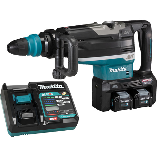 Marteau rotatif sans fil avec moteur sans balai XGT SDS-Max, 80 V, 2", 16 lb-pi, 150-310 tr/min Dufferin Supply