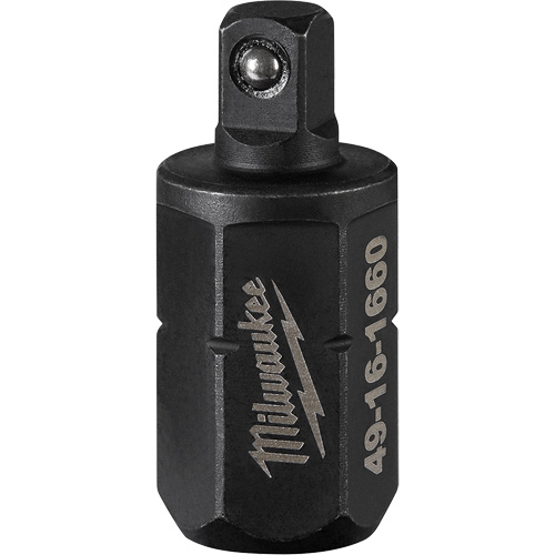 Insider Box Ratchet Anvil Adapter, 1/4" Socket, 0.55" L, Ball Dufferin Supply