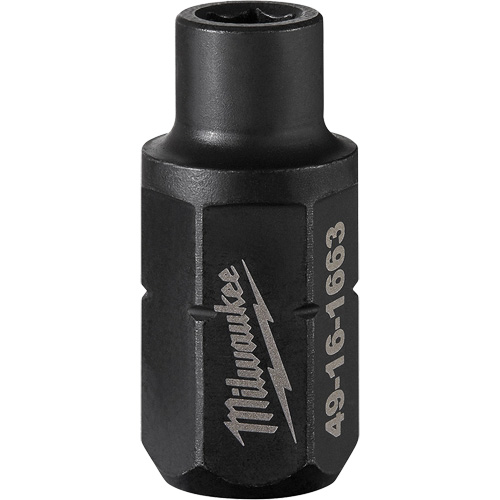 Insider Box Ratchet Hex Adapter, 0.63" L Dufferin Supply