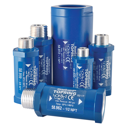 Soupapes de s&eacute;curit&eacute; anti-coups de fouet Dufferin Supply