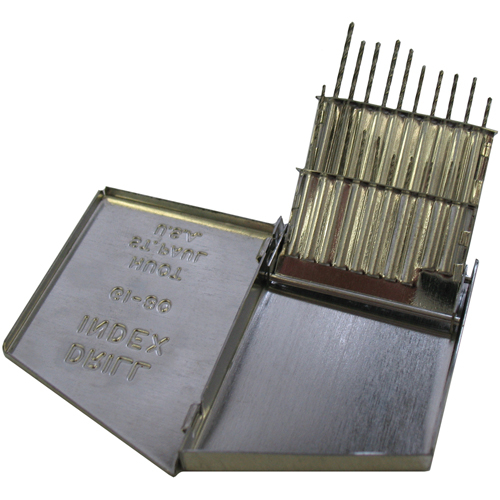 Jobber Length Drill Set, 20 Pieces, High Speed Steel Dufferin Supply