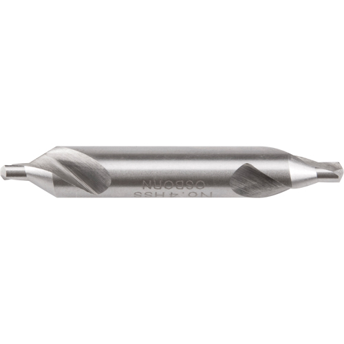 Combined Drill & Countersink, #4, High Speed Steel Dufferin Supply