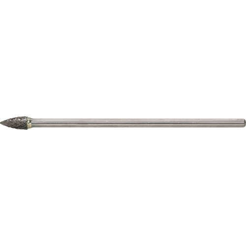 Solid Carbide Burr, SG-1L6, 1/4" Dia., 1/4" Shank, 1/2" Depth of Cut Dufferin Supply