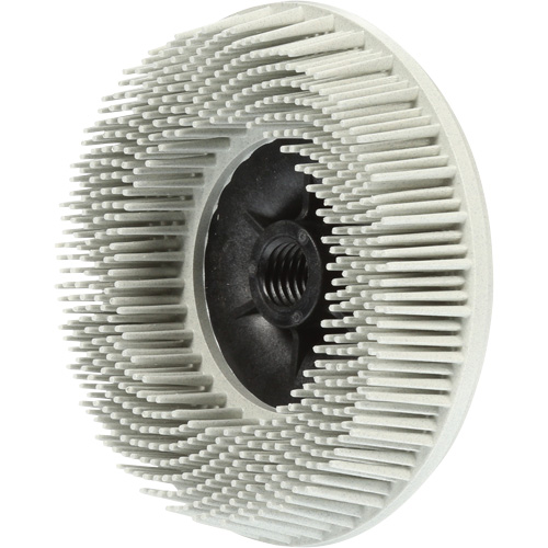Disques radiaux bristle pour meuleuses angulaires Scotch-Brite, C&eacute;ramique, Grain 120, 4-1/2" dia. Dufferin Supply