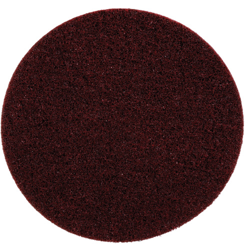 Disque de conditionnement de surface Scotch-Brite SC- DH, 8" dia., Grain Moyen, Oxyde d'aluminium Dufferin Supply