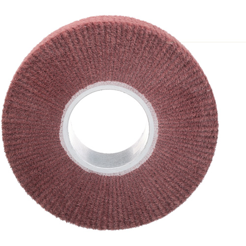 Scotch-Brite Finishing Flap Brush, Aluminum Oxide, Very Fine Grit, 8" x 2" x 3" Dufferin Supply
