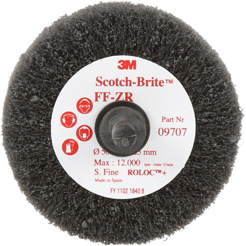 Scotch-Brite Cut & Polish Flap Brush, Aluminum Oxide, Fine Grit, 2" x 1" x 1/4" Dufferin Supply