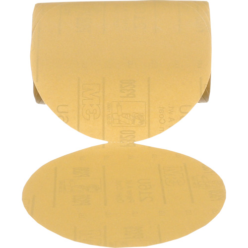 Disque dor&eacute; en rouleau Stikit, 6" dia., Grain P320, Oxyde d'aluminium Dufferin Supply