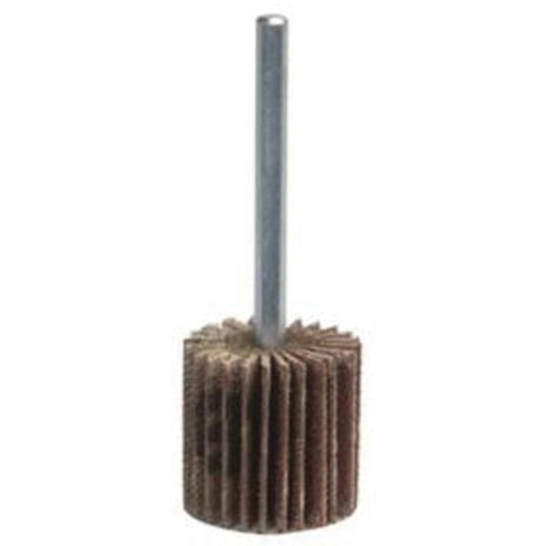 Grind-O-Flex Mini Mounted Flap Wheel, Aluminum Oxide, 120 Grit, 2" x 1-1/2" x 1/4" Dufferin Supply