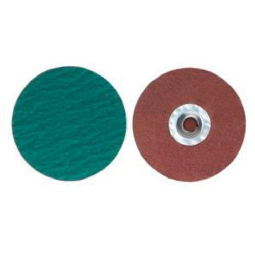 Quick-Change Cloth Disc, 4" Dia., 120 Grit, Zirconium Dufferin Supply