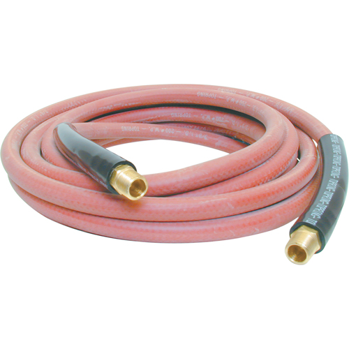 Tuyau &agrave; usage g&eacute;n&eacute;ral Airflex, Air, Caoutchouc, 1/4" dia. x 15', 200 psi, 1/4 NPT Dufferin Supply