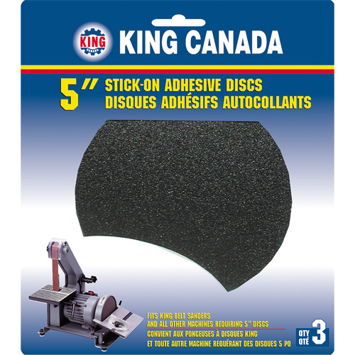 Disque de ponçage pour le bois, 5" dia., Grain 100 Dufferin Supply