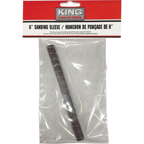 3/8" Wood Sanding Sleeve with 80 Grit Dufferin Supply